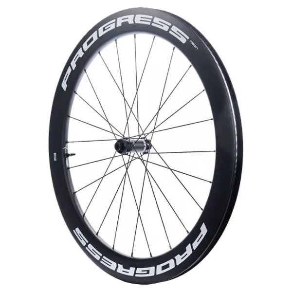 Progress Neon Cl Disc Forhjul For Landeveissykkel, White, 12 x 100mm