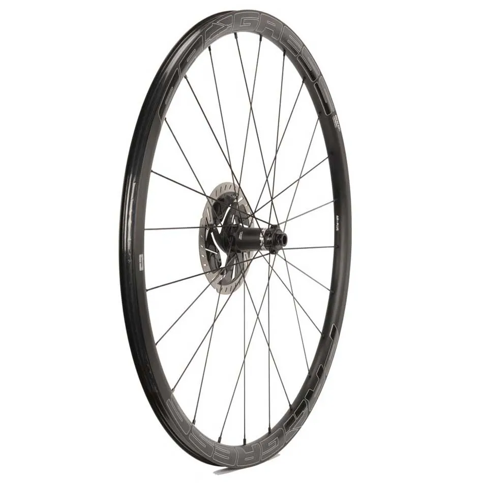 Progress Sonic Disc Forhjul For Landeveissykkel, Black, 12 x 100mm