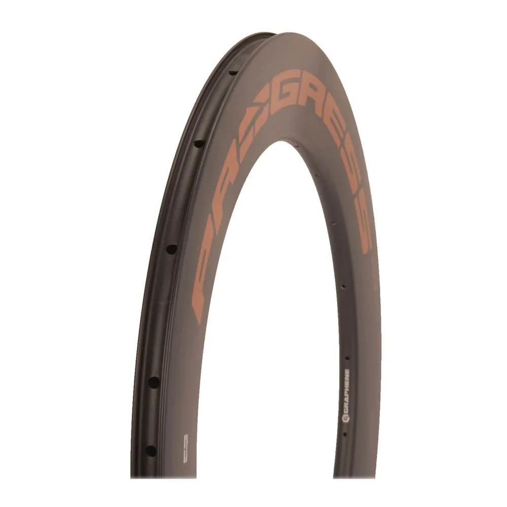 Progress Space Disc Landeveissykkel Felg, Black / copper, 700 - 28" 20H Progress Space Disc Landeveissykkel Felg, Black / copper, 700 - 28" 20H