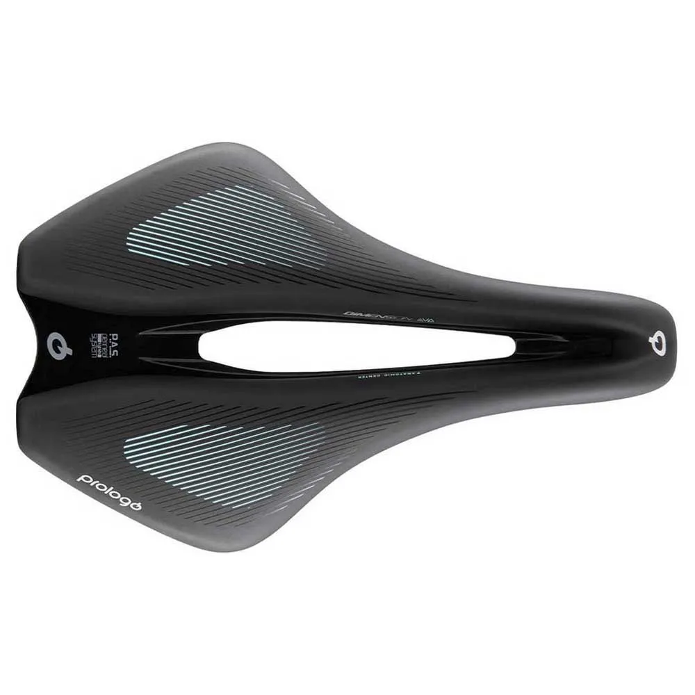 prologo Dimension Eva Rails Tirox Sykkelsete, Anthracite black, 156mm