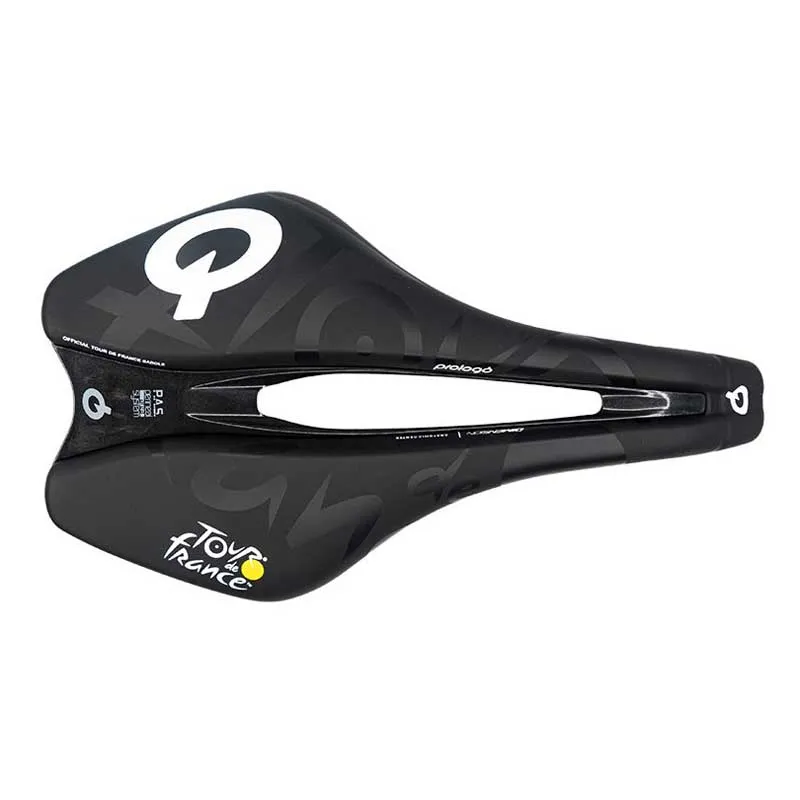 prologo Dimension Tour De France T4.0 Sykkelsete, Black, 143mm prologo Dimension Tour De France T4.0 Sykkelsete, Black, 143mm