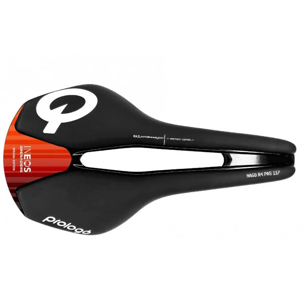 prologo Nago R4 Pas Tirox Ineos Sykkelsete, Black, 137mm