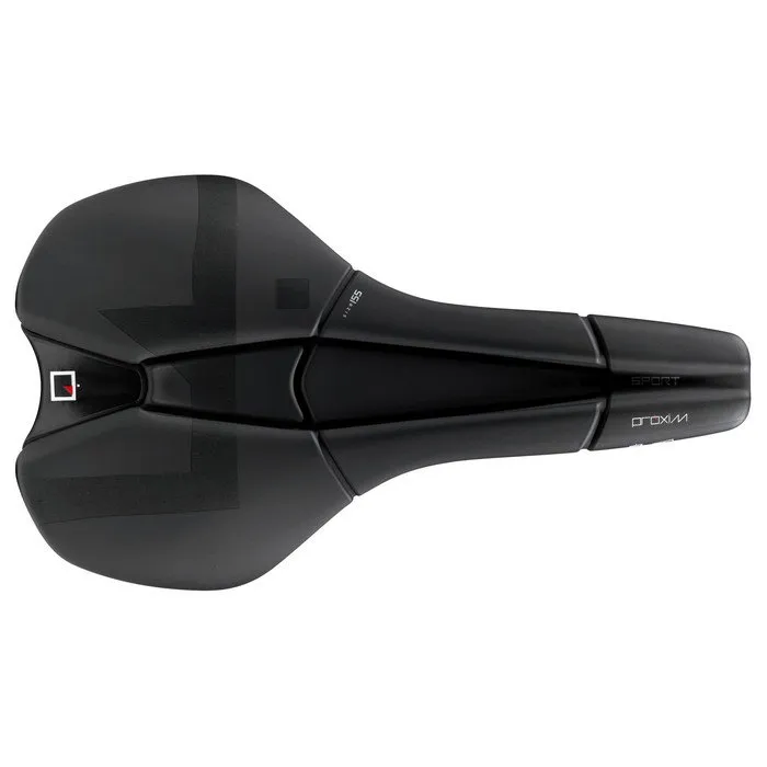 prologo Proxim W450 Sport T2.0 Sykkelsete, Black, 155mm