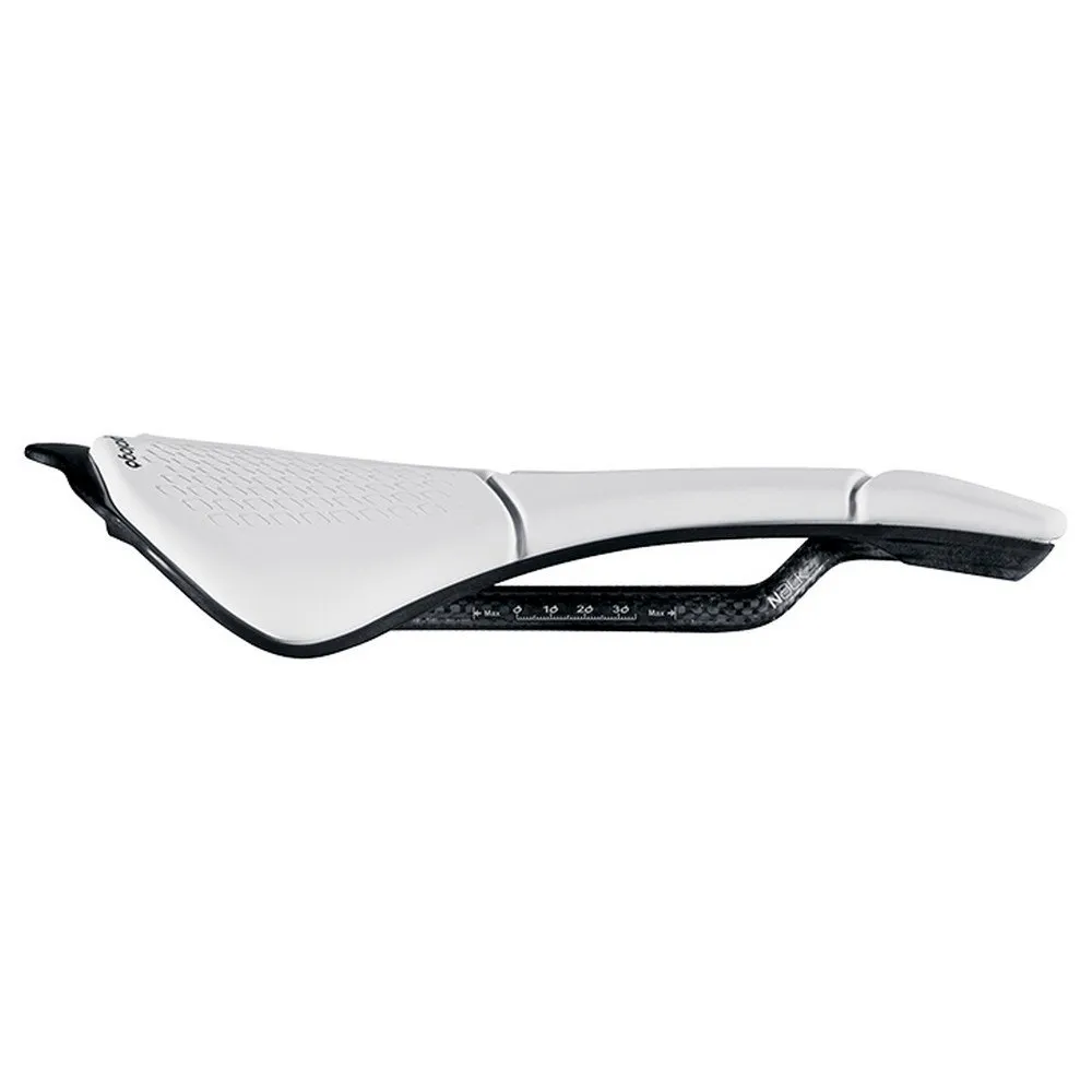 prologo Scratch M5 Pas Nack Sykkelsete Refurbished, White / black, 140mm prologo Scratch M5 Pas Nack Sykkelsete Refurbished, White / black, 140mm