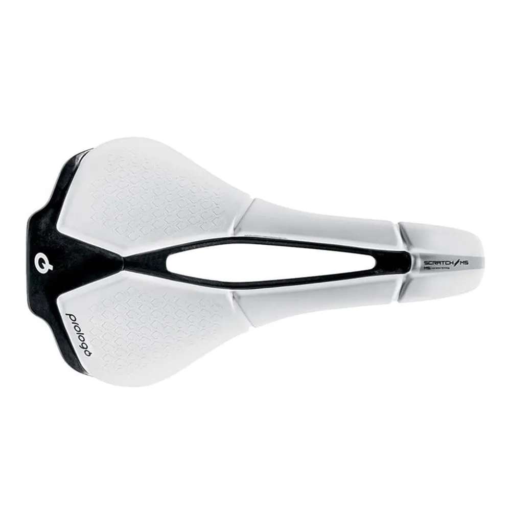 prologo Scratch M5 Pas Nack Sykkelsete Refurbished, White / black, 140mm prologo Scratch M5 Pas Nack Sykkelsete Refurbished, White / black, 140mm