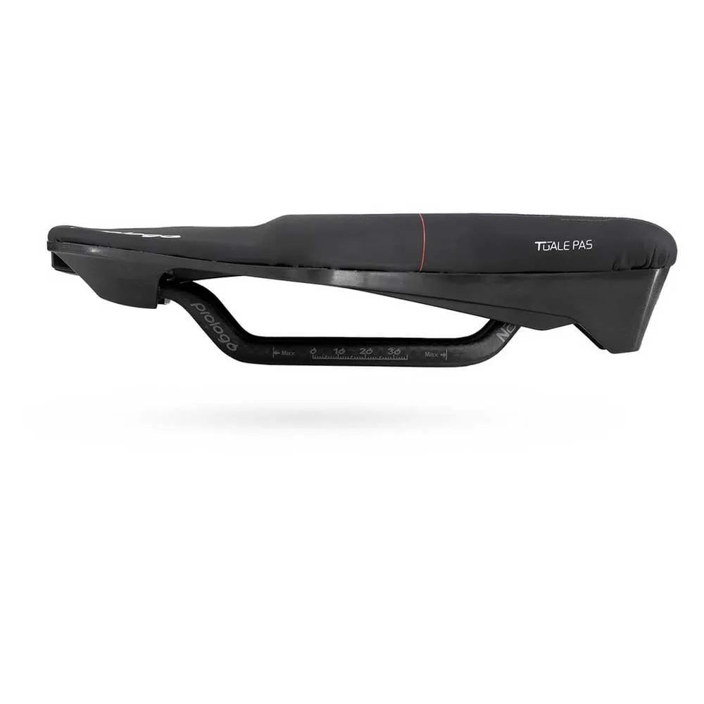 prologo Tgale Pas Slide Control Rails Tirox Sykkelsete, Black, 128mm