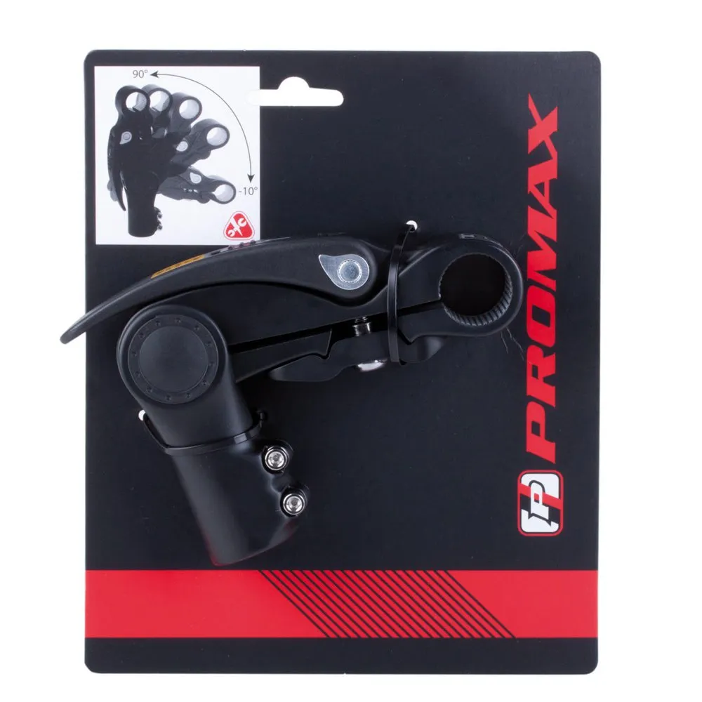 ProMax A-head Handle 25.4 Mm Justerbar Stamme, Black, 110mm, -10º - 90º