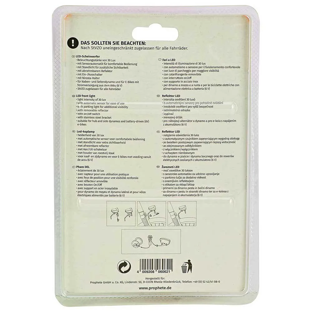 PROPHETE 30 Lux Frontlys, White, One Size PROPHETE 30 Lux Frontlys, White, One Size