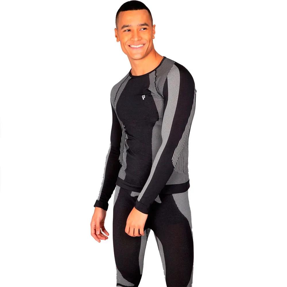 Protest Carson Thermo Langarmet Baselag, True black