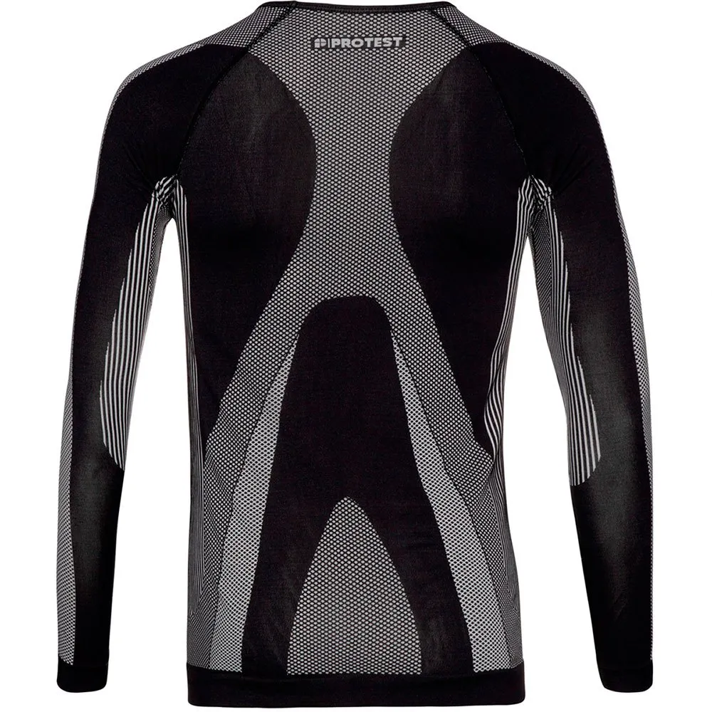 Protest Carson Thermo Langarmet Baselag, True black