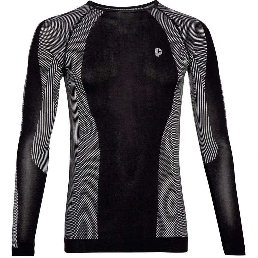 Protest Carson Thermo Langarmet Baselag, True black