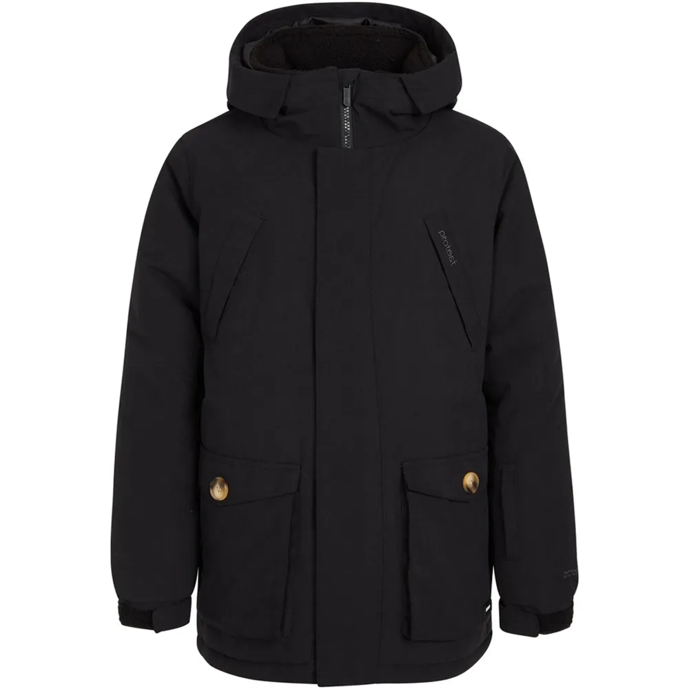 Protest Prtstella Jakke, True black, 140cm Protest Prtstella Jakke, True black, 140cm