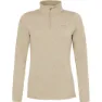 Protest Refabrizm Fleecejakke Med Halv Glidelås, Bamboo beige