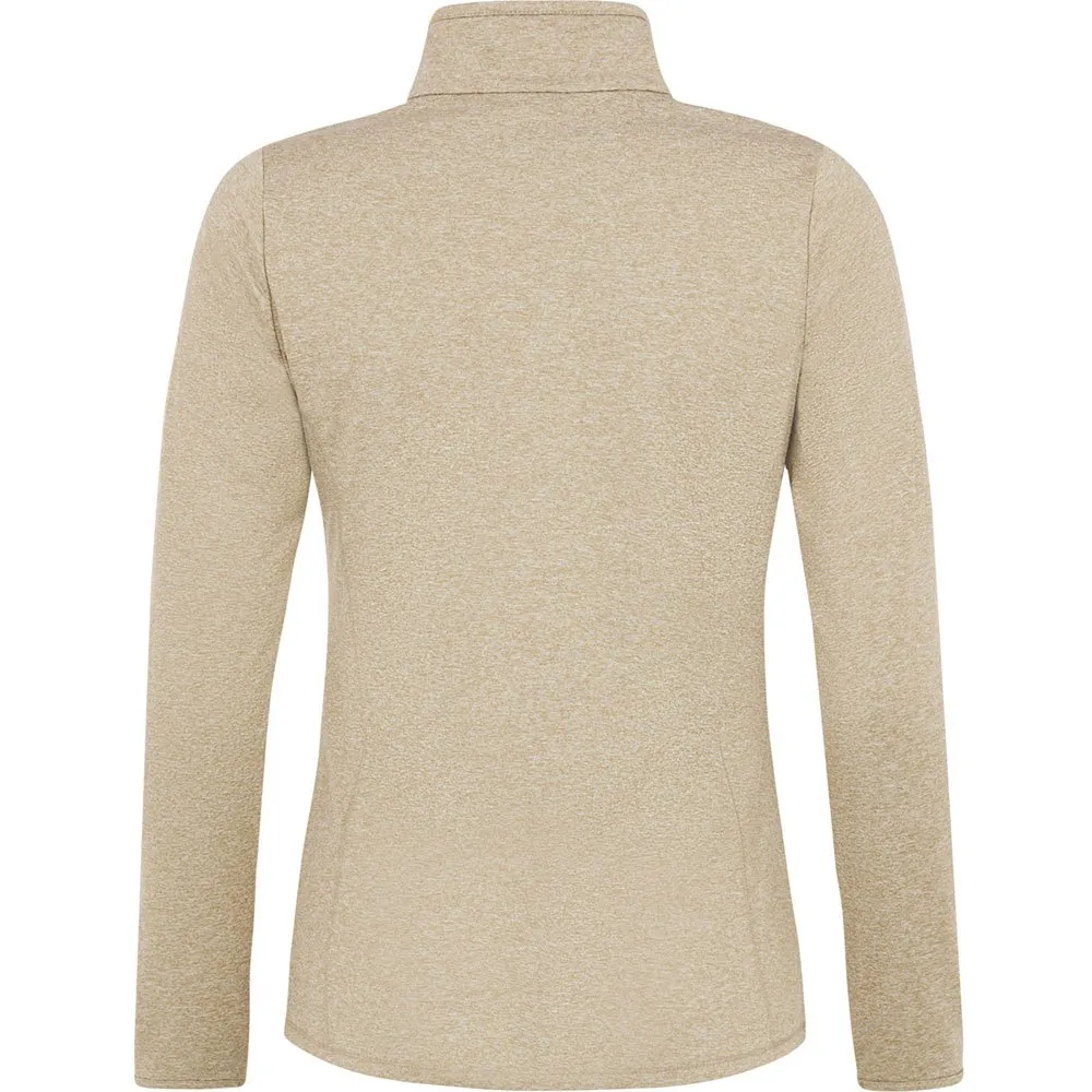 Protest Refabrizm Fleecejakke Med Halv Glidelås, Bamboo beige