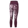 Puma 5k Graphic Hw 7/8 Leggings female, Grape wine