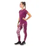 Puma 5k Graphic Hw 7/8 Leggings female, Grape wine