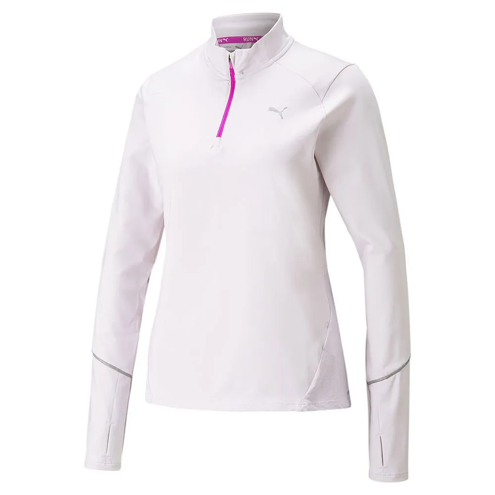 Puma 5k Knit Halv Glidelås Genser