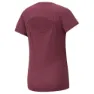 Puma 5k Logo Kortarmet T-skjorte female, Grape wine