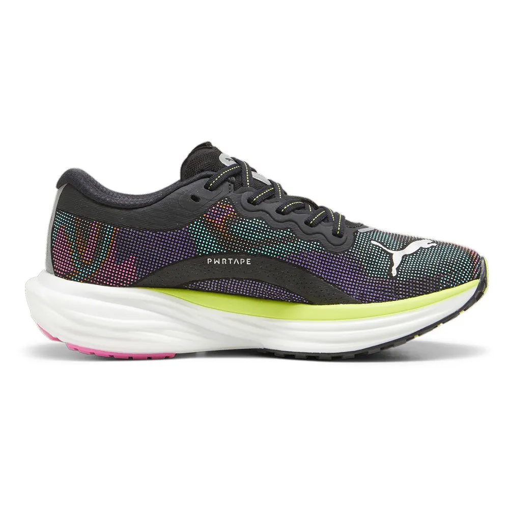 Puma Deviate Nitro 2 Psychedelic Rush Løpesko female, Black / lime pow / poison pink Puma Deviate Nitro 2 Psychedelic Rush Løpesko female, Black / lime pow / poison pink