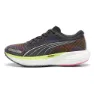 Puma Deviate Nitro 2 Psychedelic Rush Løpesko female, Black / lime pow / poison pink