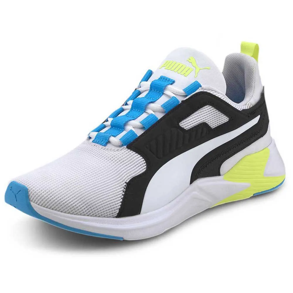 Puma Disperse Xt Løpesko male, Puma white / nrgy blue / fizzy yellow Puma Disperse Xt Løpesko male, Puma white / nrgy blue / fizzy yellow