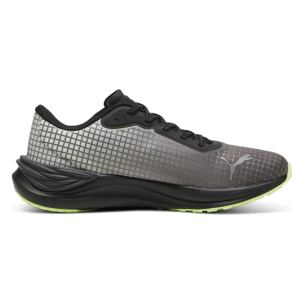 Puma Electrify Nitro 3 Wtr Fv Løpesko male, Black / glacial gray / fizzy apple