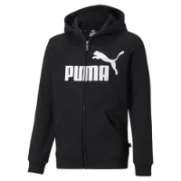 Puma Ess Big Logo Genser Med Hel Glidelås