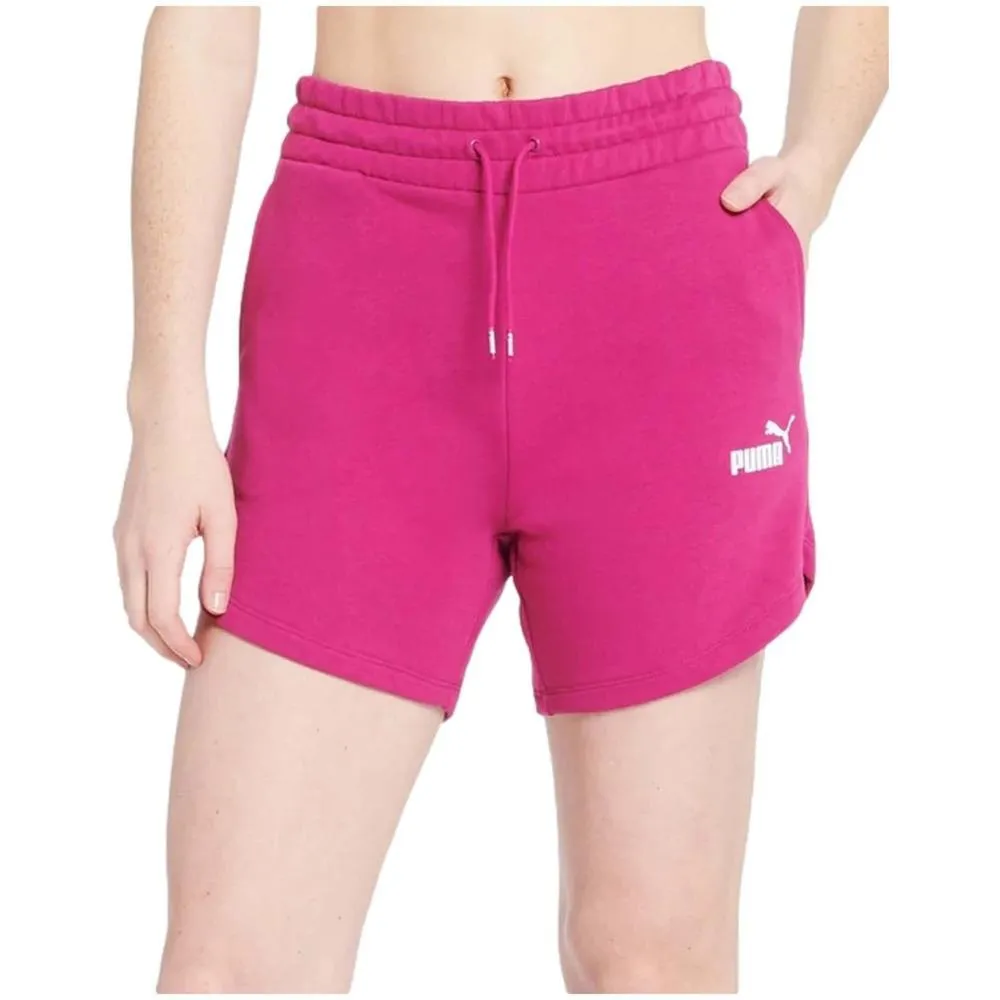 Puma Ess High Shorts female, Beige