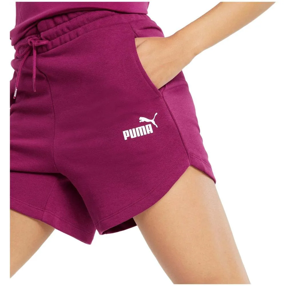Puma Ess High Shorts female, Beige