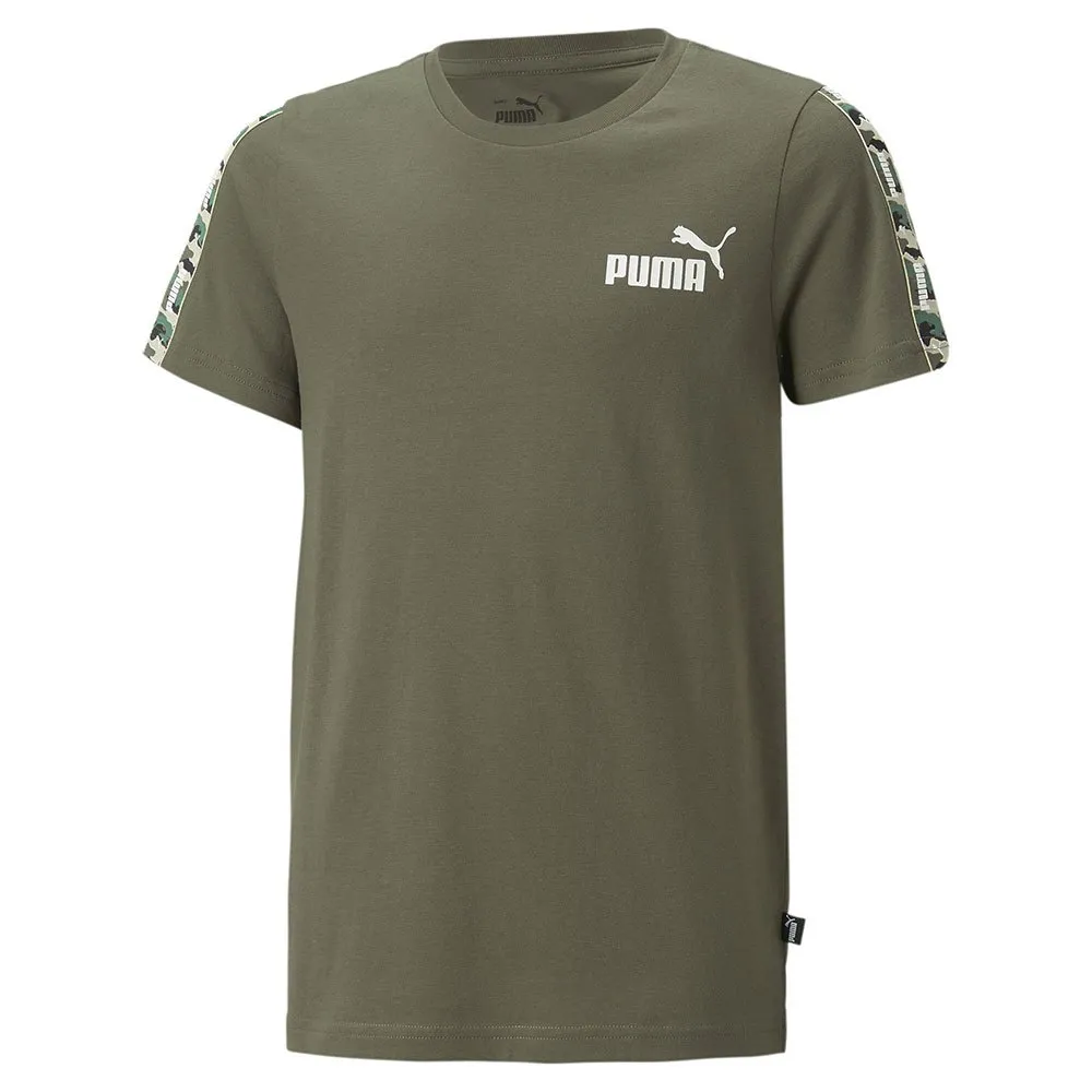 Puma Ess Tape Camo Kortarmet T-skjorte male, Green moss Puma Ess Tape Camo Kortarmet T-skjorte male, Green moss