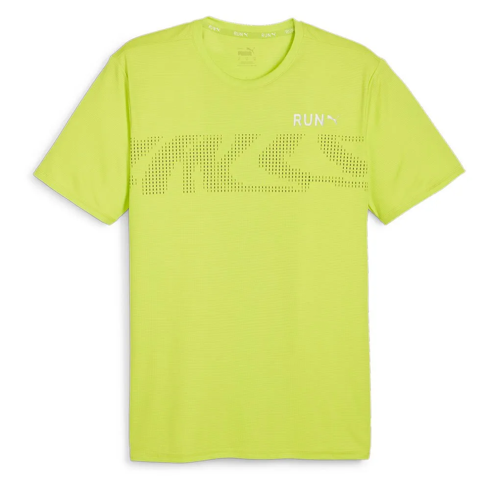 Puma Favorite Graphic Kortarmet T-skjorte male, Lime pow