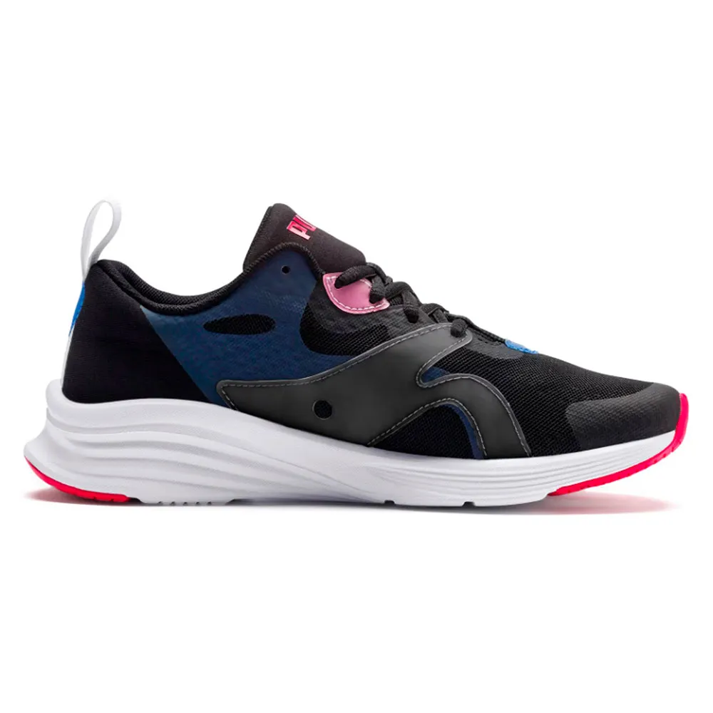 Puma Hybrid Fuego Løpesko female, Puma black / blue glimmer / nrgy rose