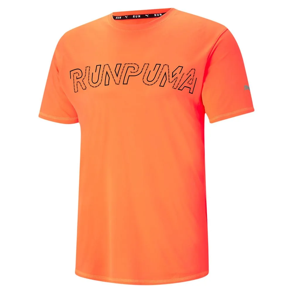 Puma Logo Kortarmet T-skjorte male
