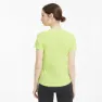Puma Performance Slogan Kortarmet T-skjorte female, Fizzy yellow / black osg print