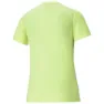 Puma Performance Slogan Kortarmet T-skjorte female, Fizzy yellow / black osg print