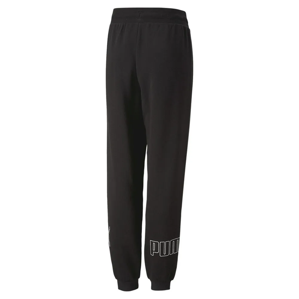 Puma Power Colorblock Bukser male, Puma black Puma Power Colorblock Bukser male, Puma black