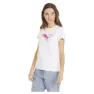 Puma Power Kortarmet T-skjorte female, White