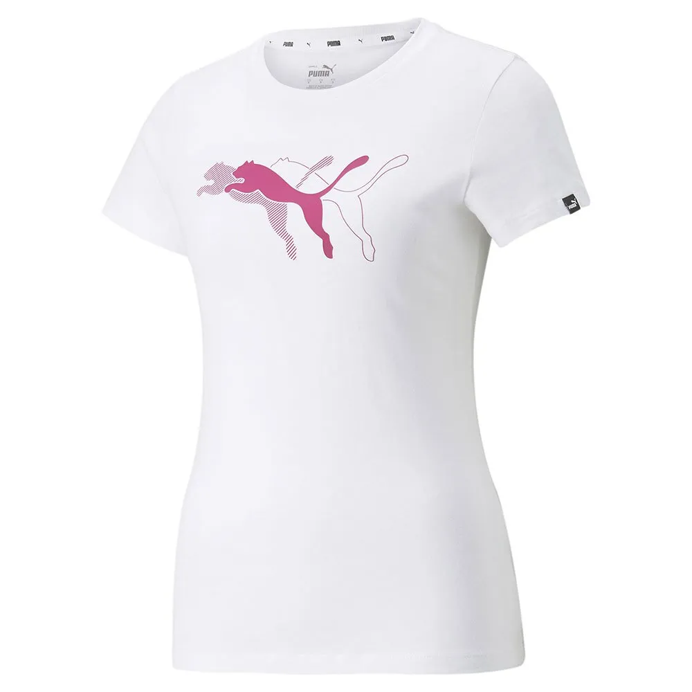 Puma Power Kortarmet T-skjorte female, White Puma Power Kortarmet T-skjorte female, White