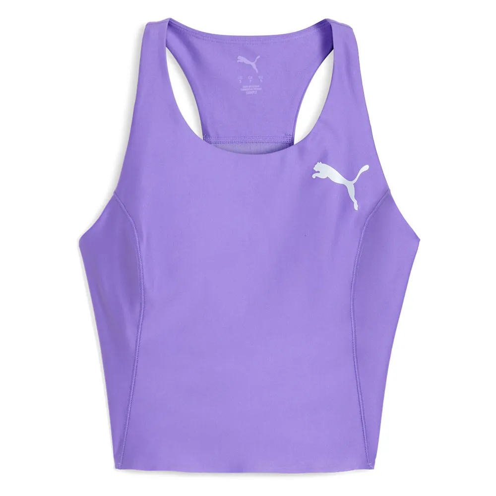 Puma Raceday Ultraform Crop Ermeløs T-skjorte female Puma Raceday Ultraform Crop Ermeløs T-skjorte female