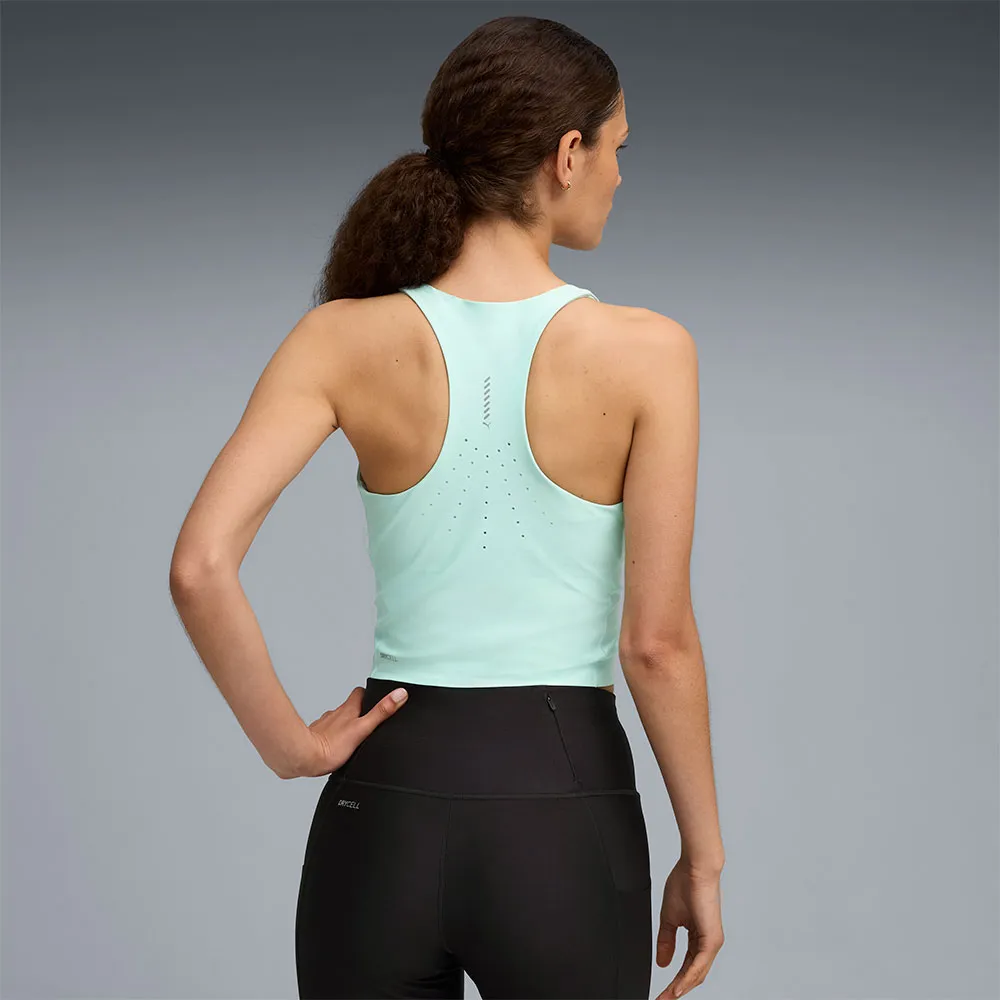 Puma Raceday Ultraform Crop Ermeløs T-skjorte female