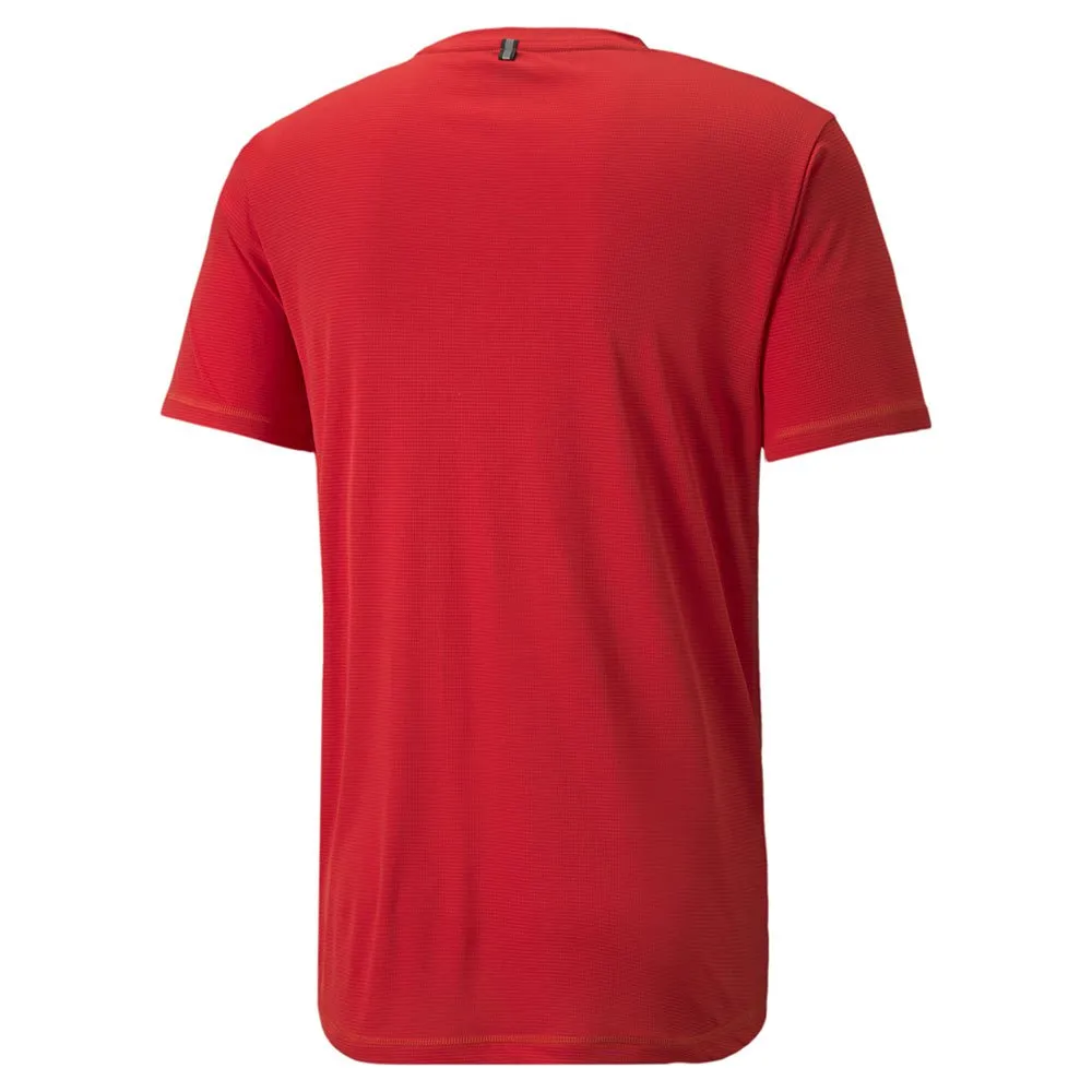 Puma Run Logo Kortarmet T-skjorte female
