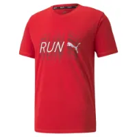 Puma Run Logo Kortarmet T-skjorte male Puma Run Logo Kortarmet T-skjorte male