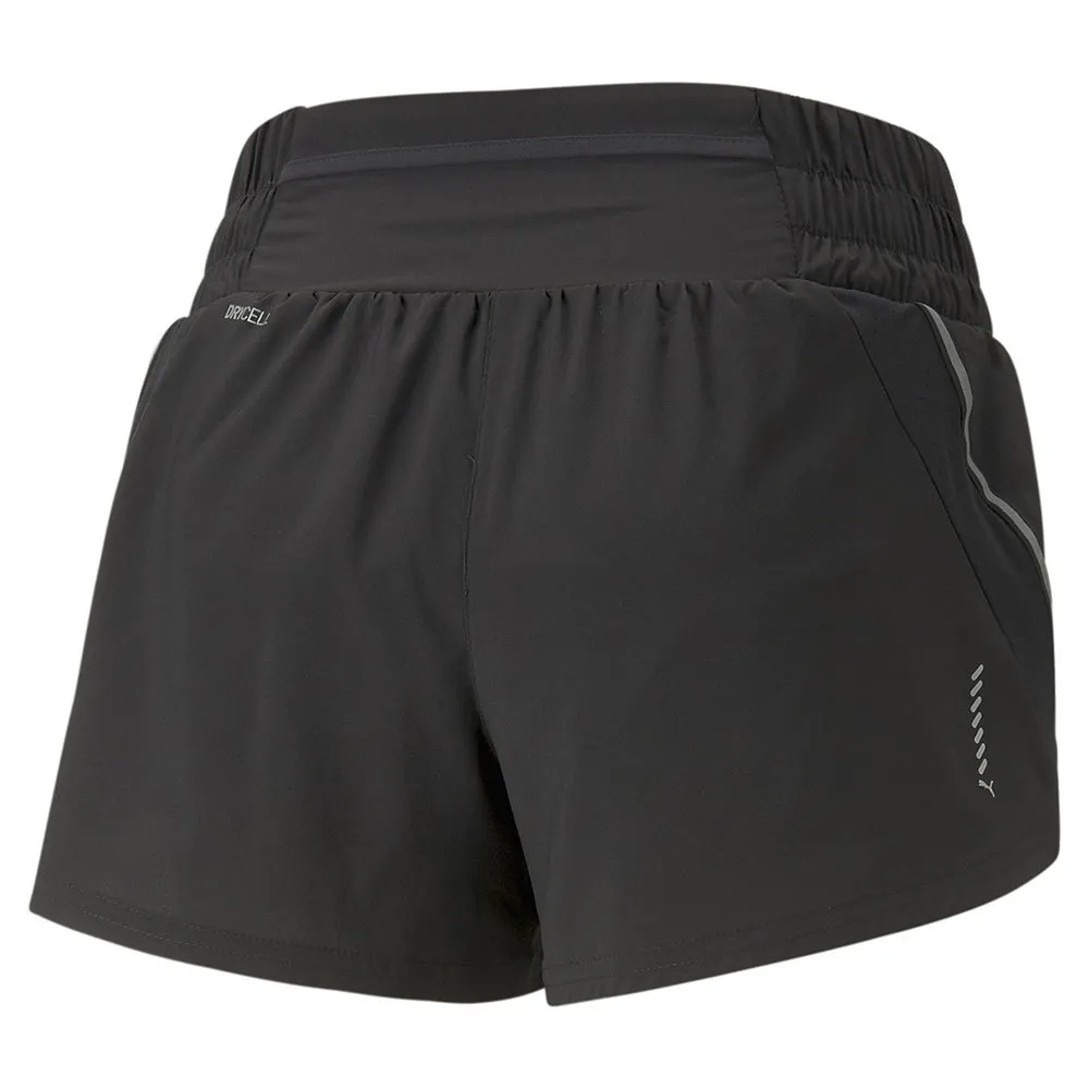 Puma Run Woven 3´´ Shorts female, Puma black