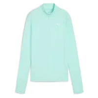 Puma Velocity Cloudspun Halv Glidelås Langarmet T-skjorte female