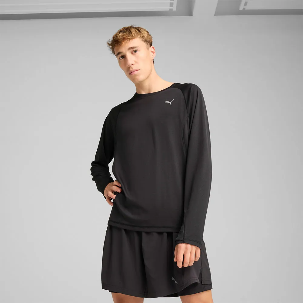 Puma Velocity Langarmet T-skjorte Mann