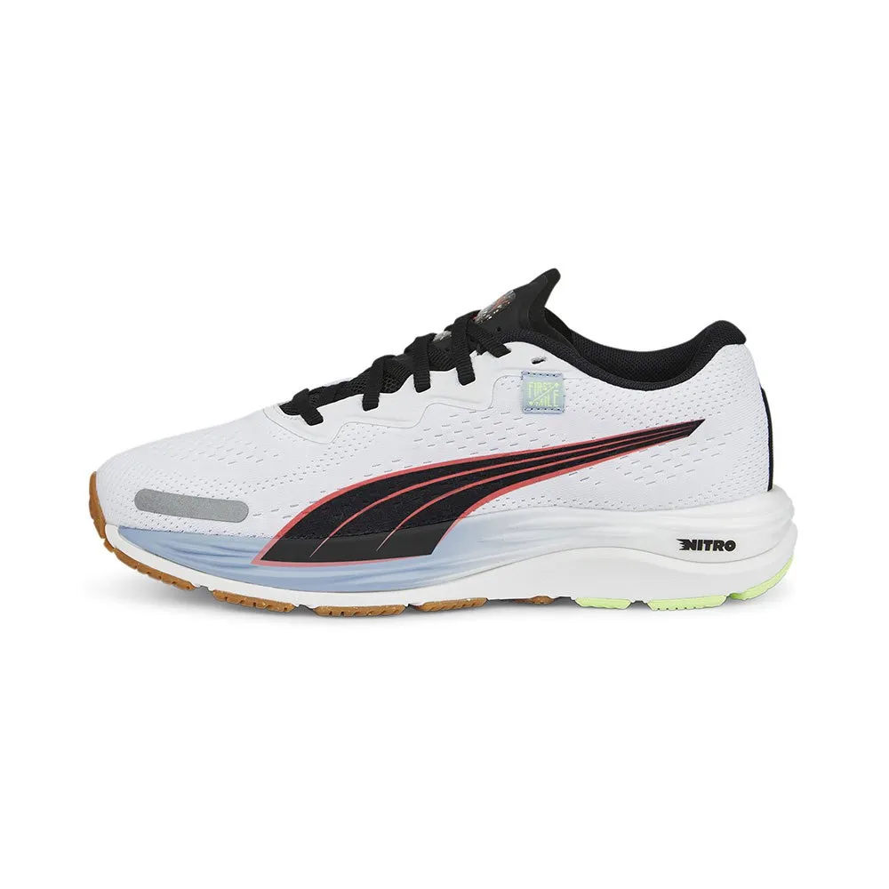 Puma Velocity Nitro 2 Fm Løpesko female, Puma white / blue wash / puma black