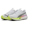 Puma white / pure magenta / yellow alert