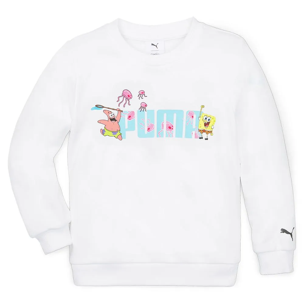 Puma X Spongebob Crew Genser Puma X Spongebob Crew Genser