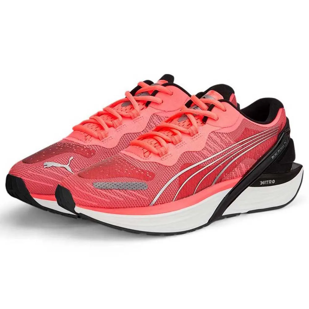 Puma Xx Nitro Løpesko female, Sunset glow / puma black / metallic silver Puma Xx Nitro Løpesko female, Sunset glow / puma black / metallic silver
