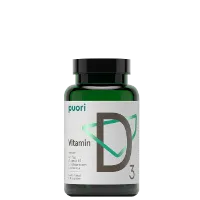 Puori D3-Vitamin + Kokosolje 120 kapsler